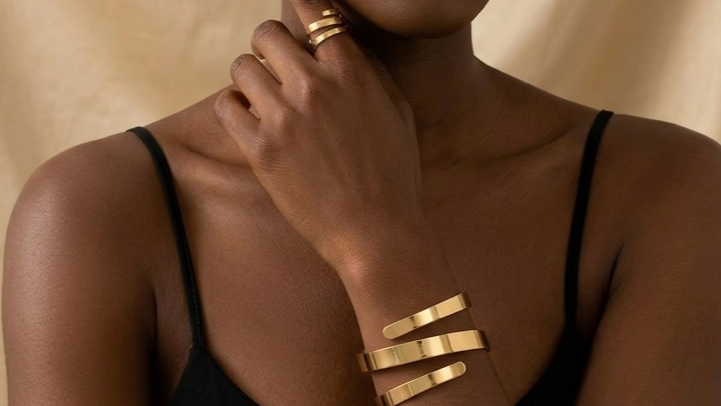 Bracelete e Anel Dorélys mulher