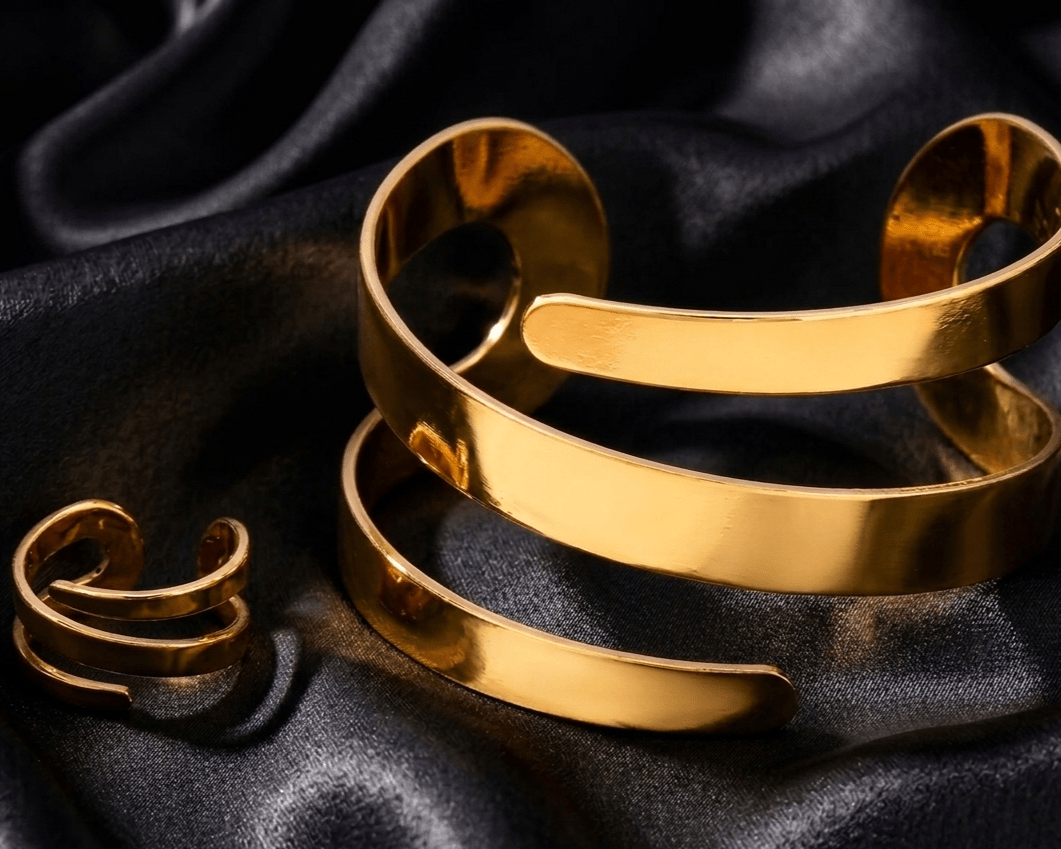 Bracelete e Anel Dorélys