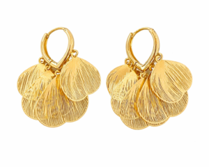 Brincos Asas de Borboleta Vazadas