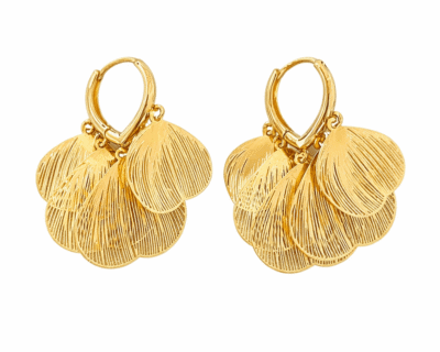 Brincos Asas de Borboleta Vazadas