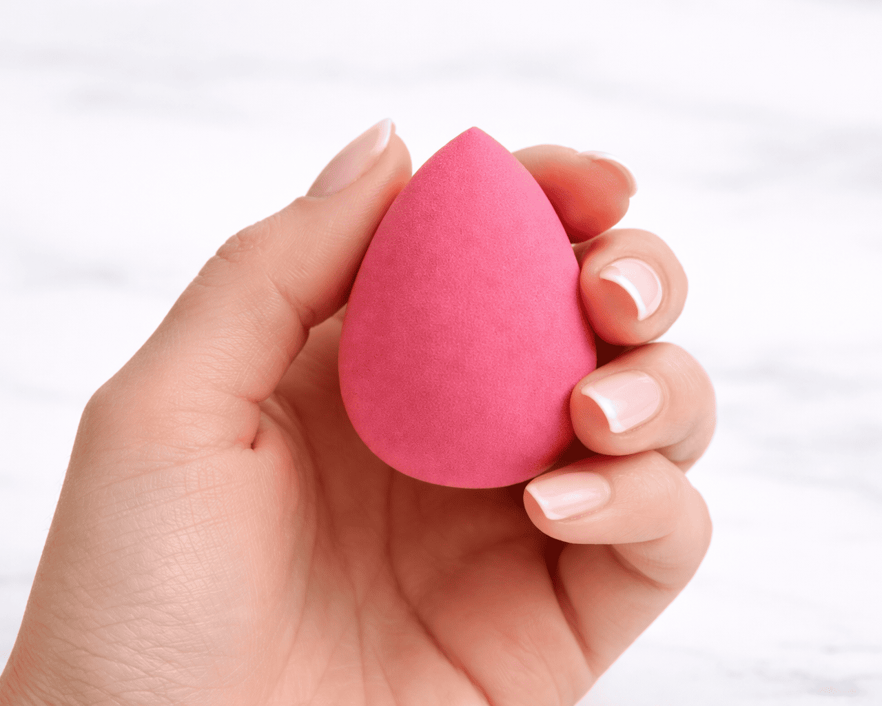 Esponja de maquilhagem Profissional Sem Látex Rosa