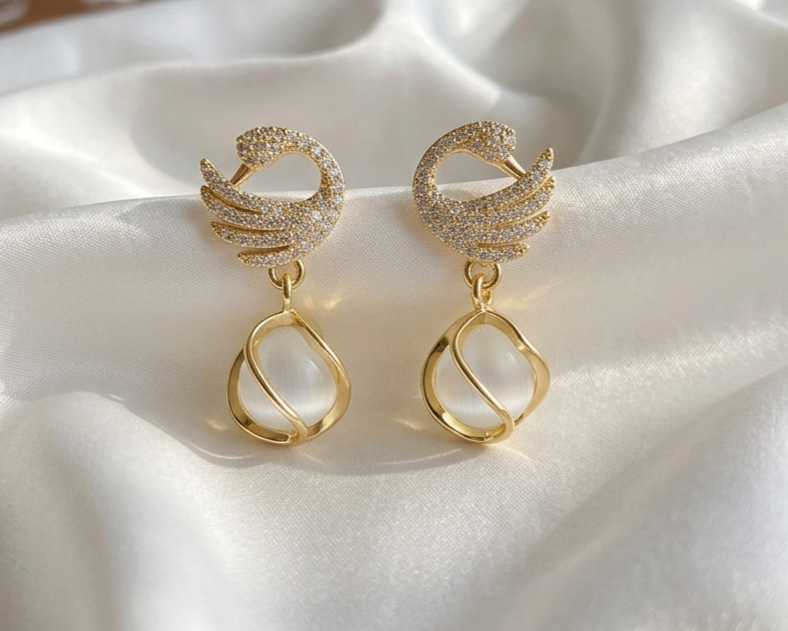 Brincos Aurose Latão com Banho de ouro 18k - Image 3