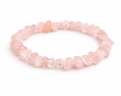Pulseira Elisa de Pedras rosa Fifour