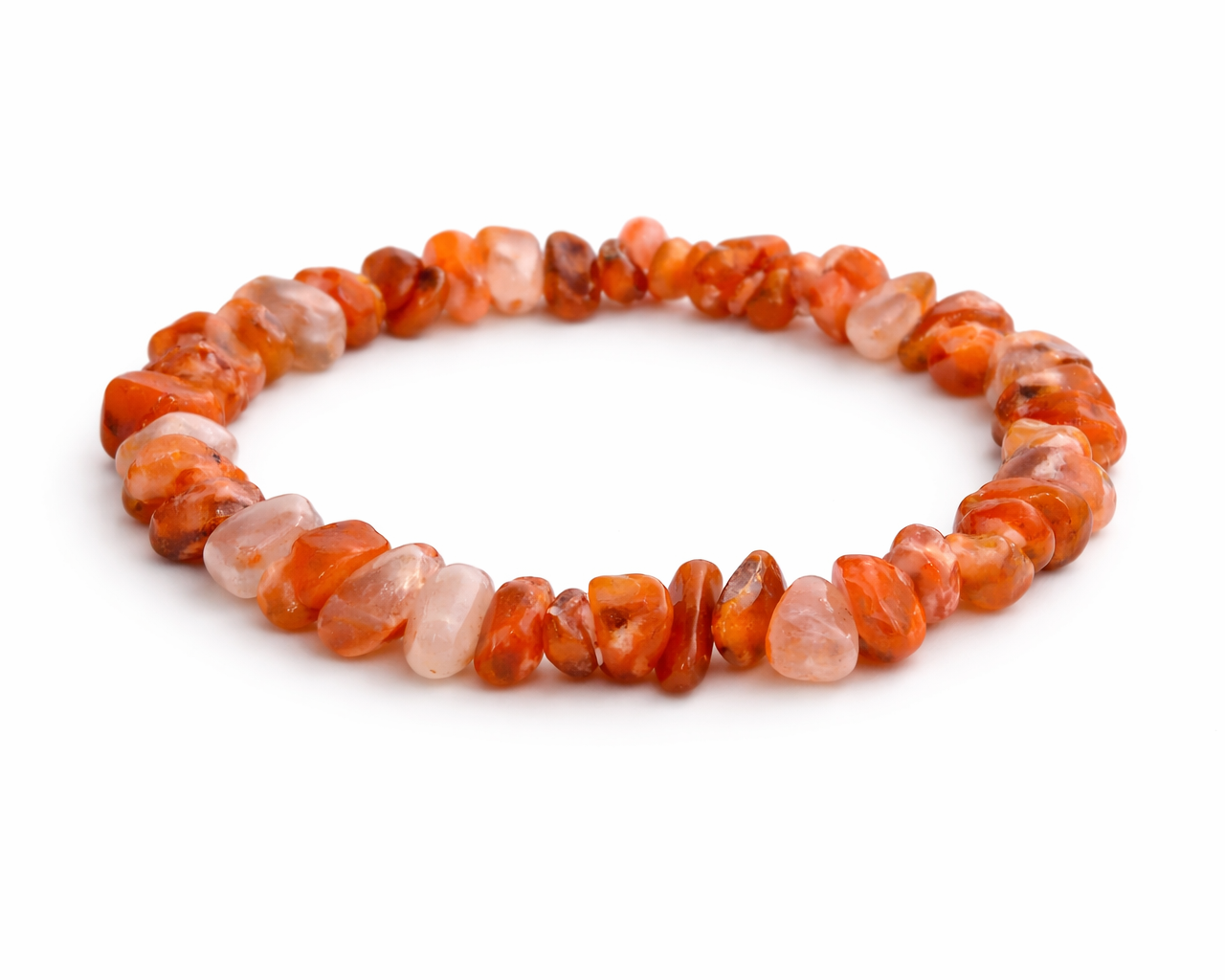 Pulseira Elisa de Pedras vermelho agata Fifour