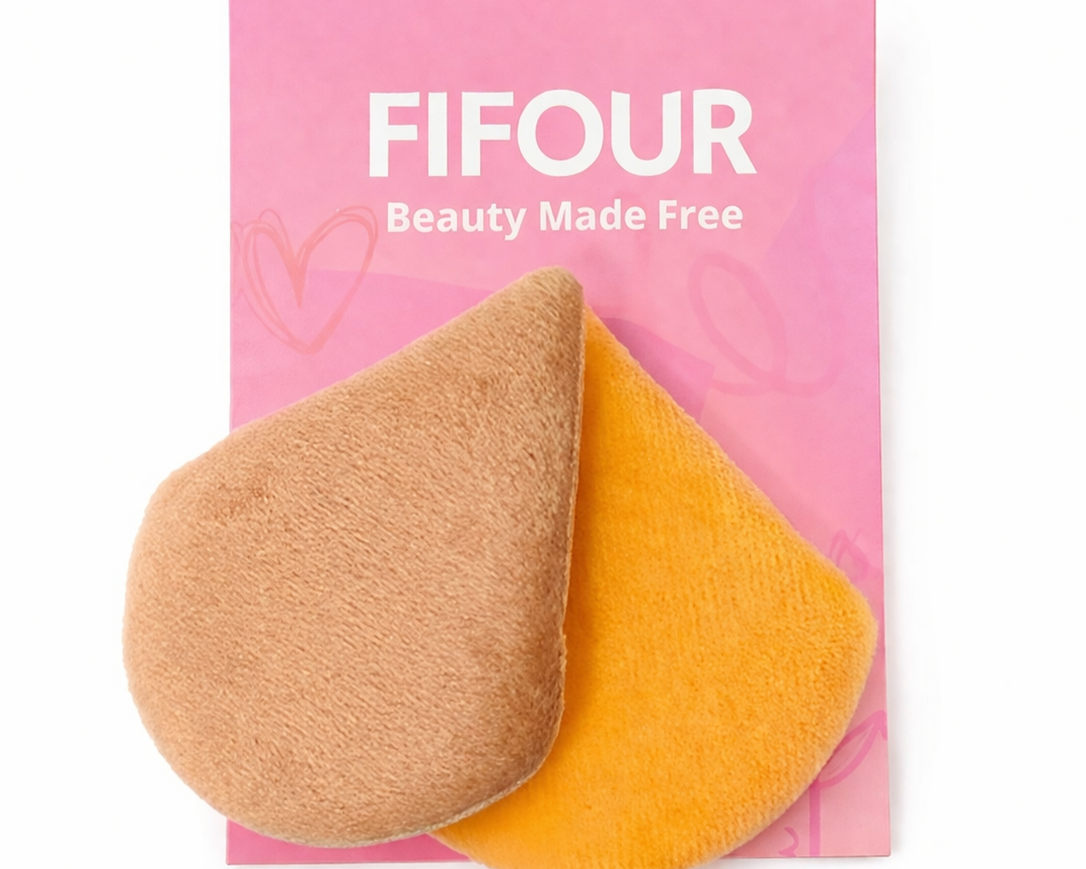 Puffs de Pó Triangular FIFOUR CASTANH