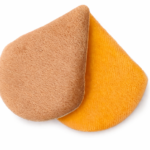 Puffs de Pó Triangular FIFOUR CASTANHO