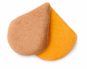 Puffs de Pó Triangular FIFOUR CASTANHO