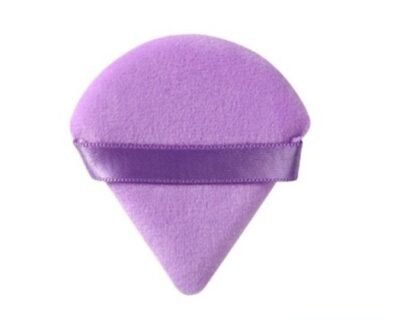 Puffs de Pó Triangular FIFOUR roxo