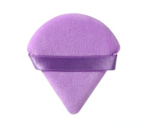 Puffs de Pó Triangular FIFOUR roxo