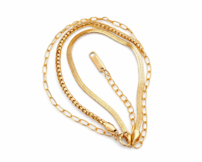 pulseira em aço inoxídavel virginia ponta